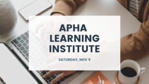 APHA Learning Institute