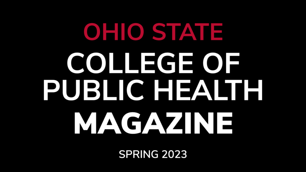Ohio State Public Health spring magazine