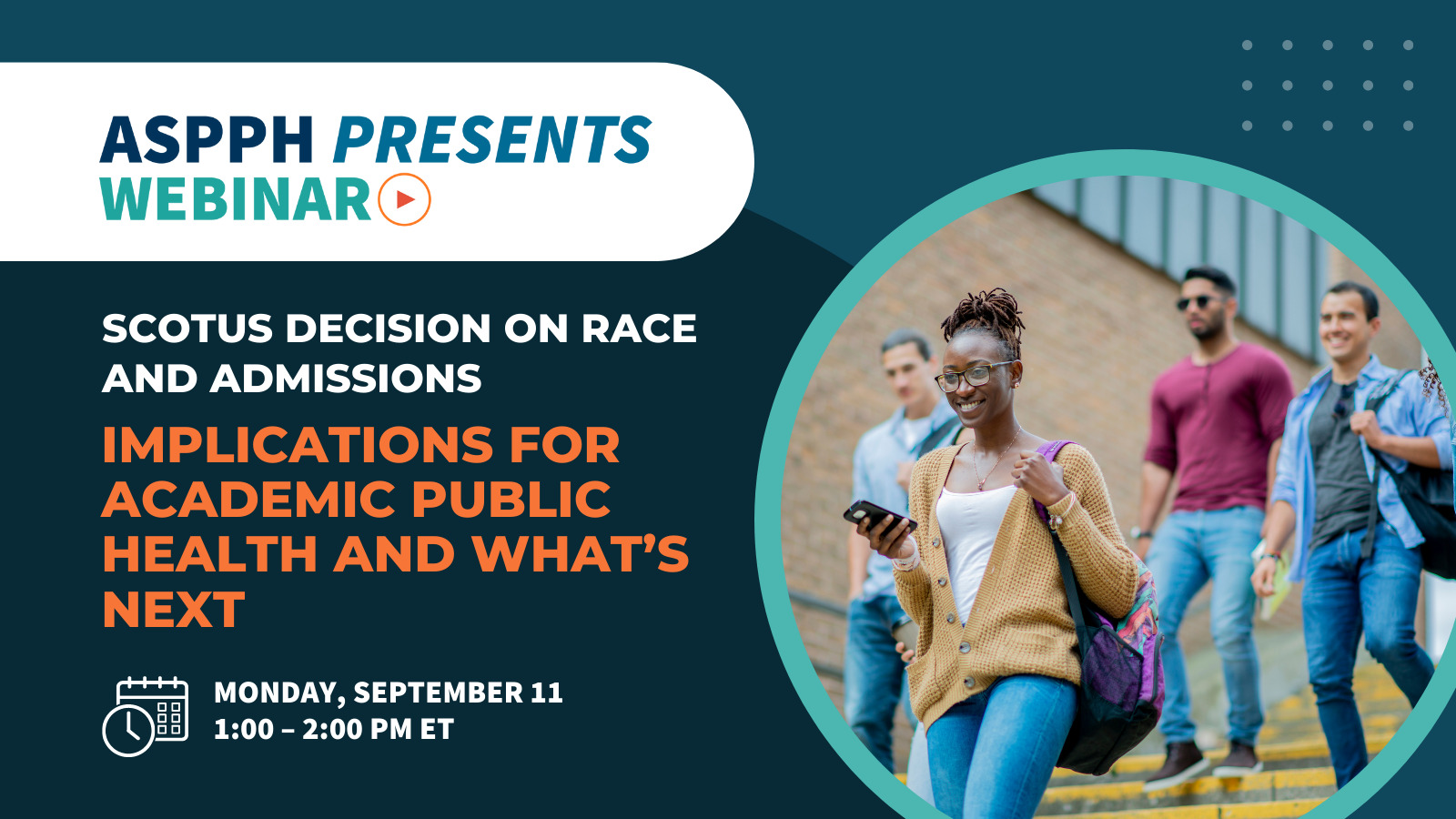 ASPPH-webinar-SCOTUS decision on race and admissions