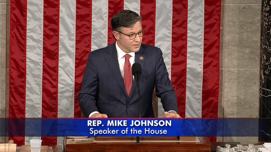 Speaker of the House Mike Johnson