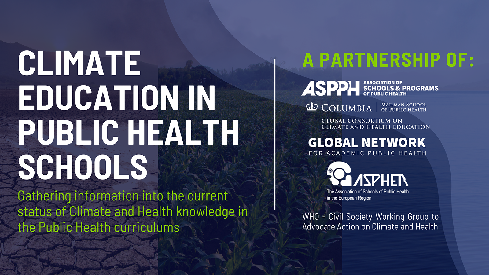 Climate Education in public health schools