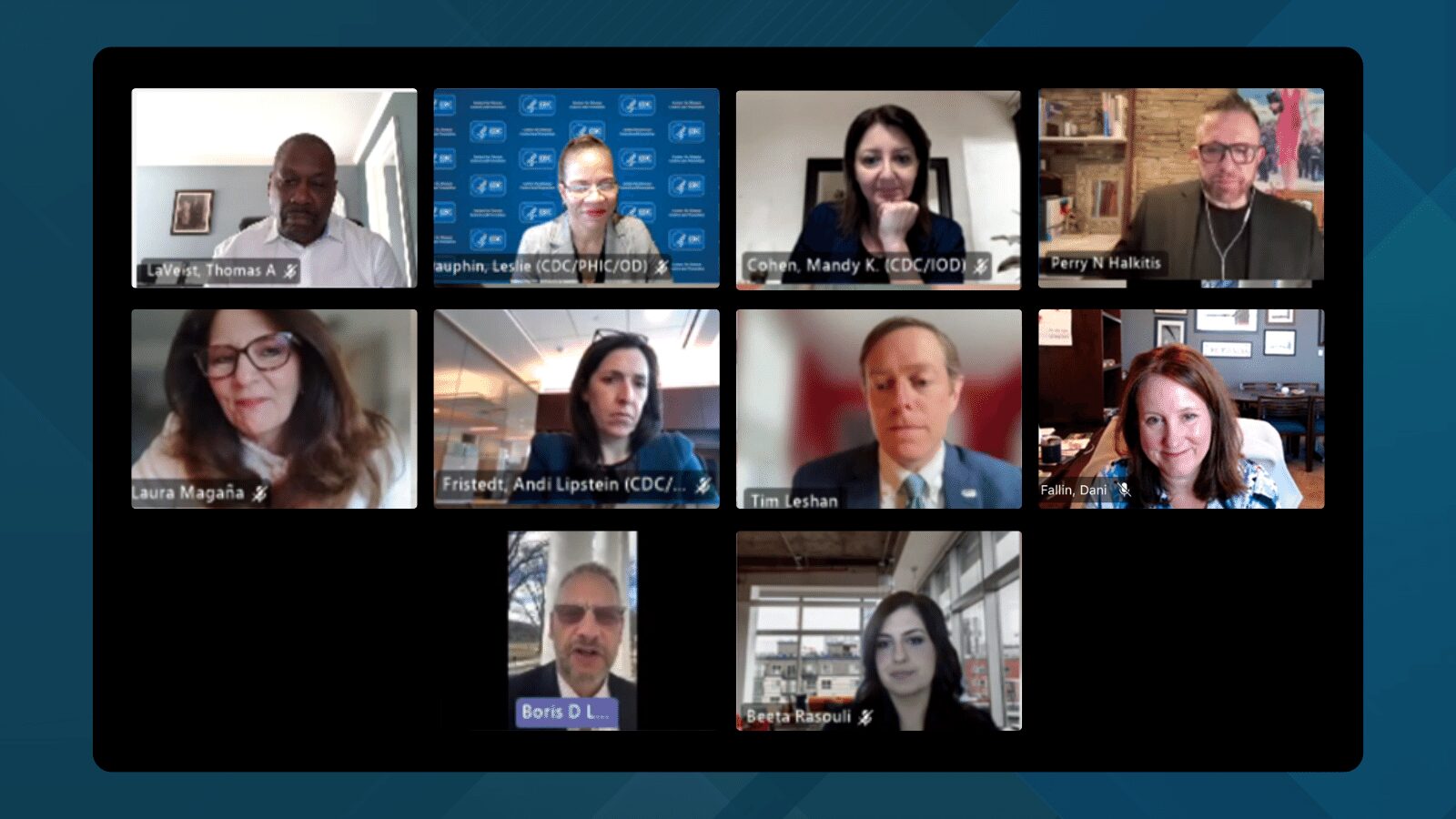 CDC and ASPPH meeting about shared priorities