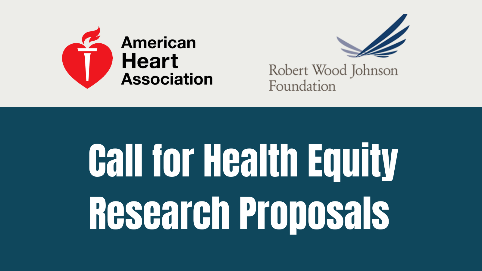 Call for Health Equity Research Proposals