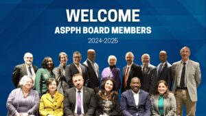 ASPPH Board Members 2024-2025