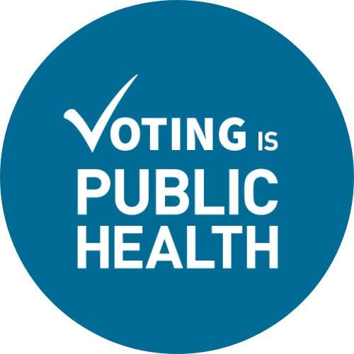 Voting is Public Health logo