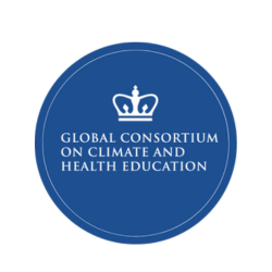 Global Consortium on Climate and Health Education (GCCHE) logo