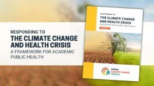 Responding to the Climate Change and Health Crisis - A Framework for Academic Public Health