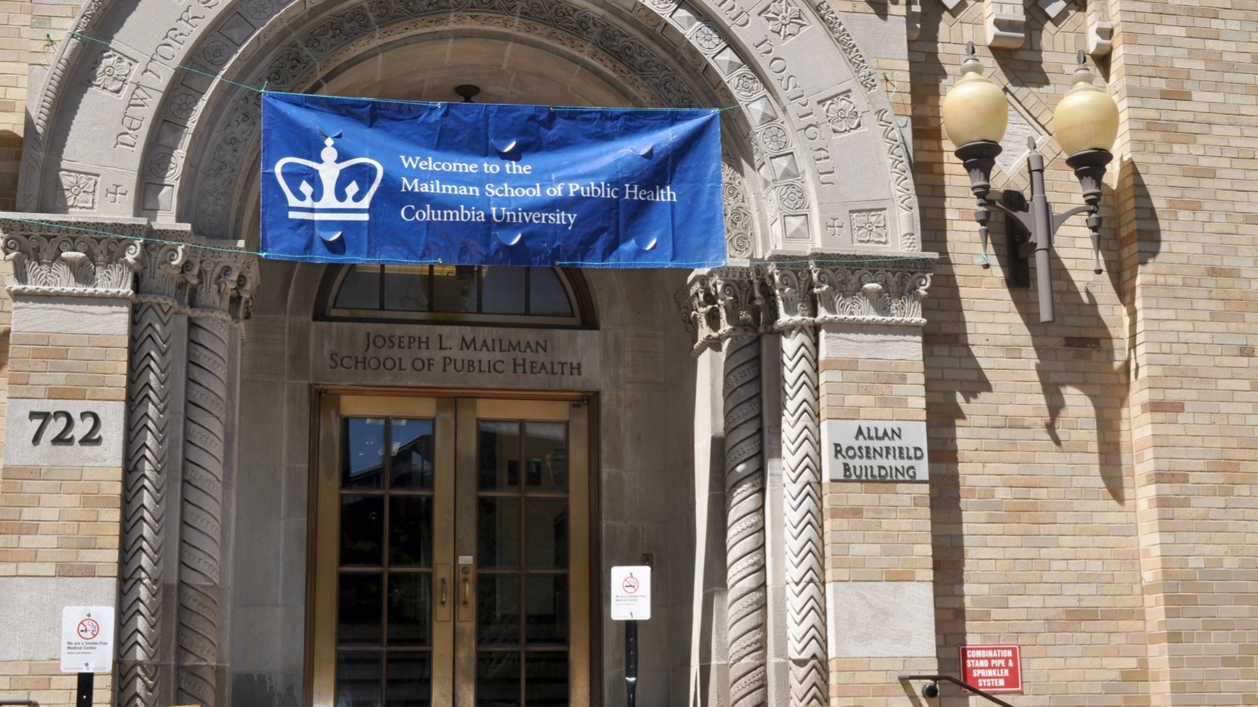 Columbia University Mailman School of Public Health_front of building