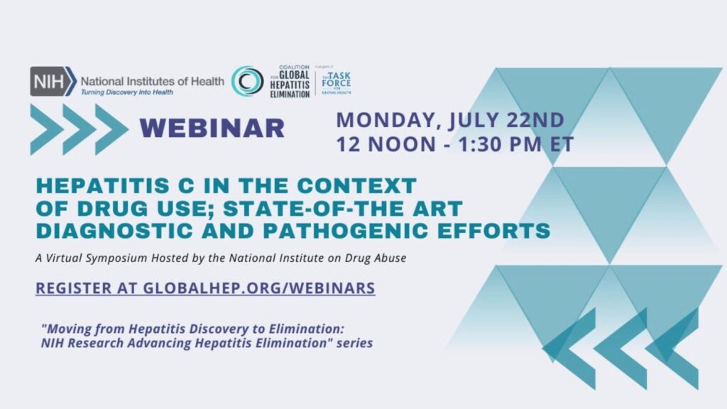 NIH Research Advancing Hepatitis Elimination Webinar Series - July 22_ 2024