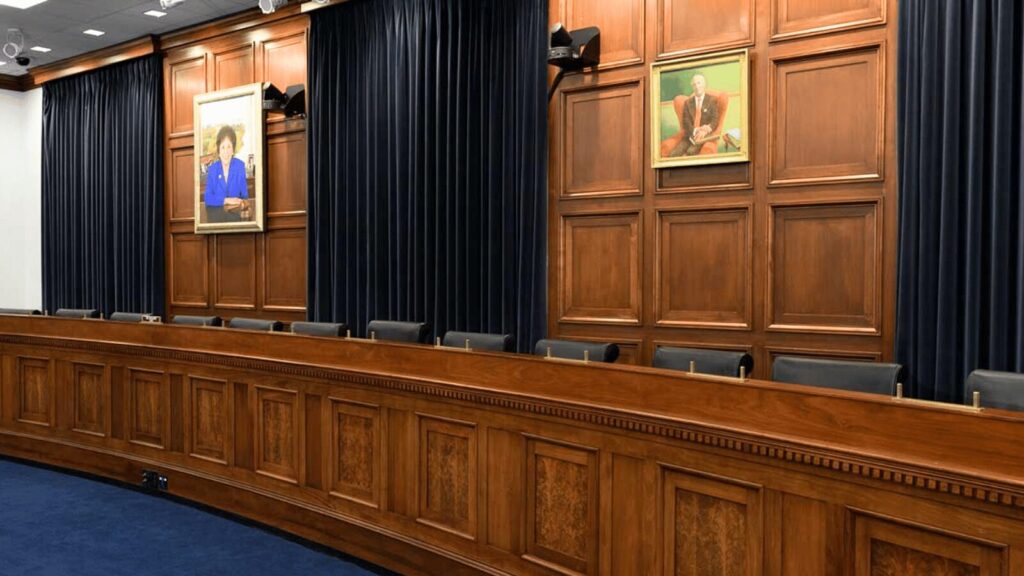 Room where the US House Committee on Appropriations Meets