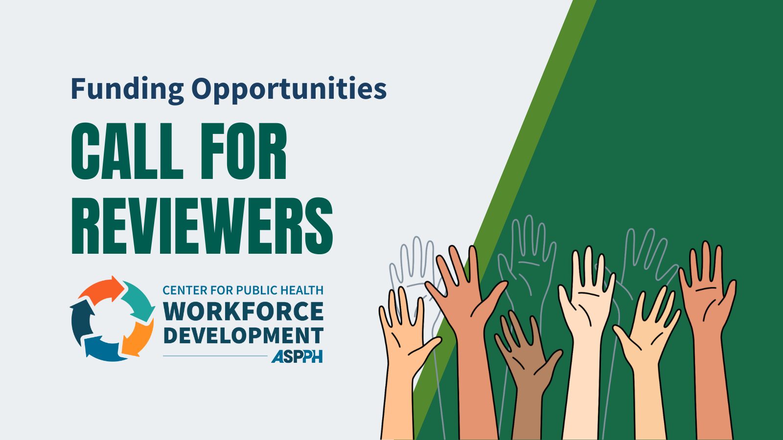 ASPPH Workforce - Funding Opportunities - Call for Reviewers