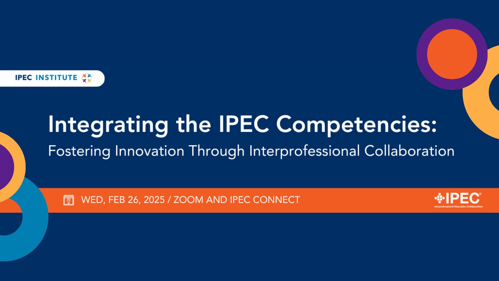 IPEC Institute - Registration Now Open