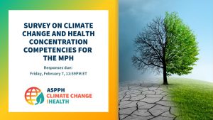 Survey on Climate and Health Concentration Competencies