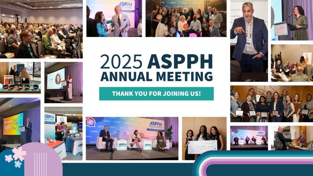 ASPPH Annual Meeting 2025 collage