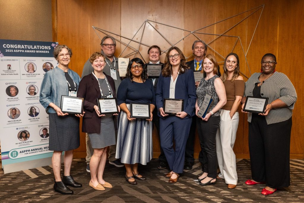 Our members with their awards they won