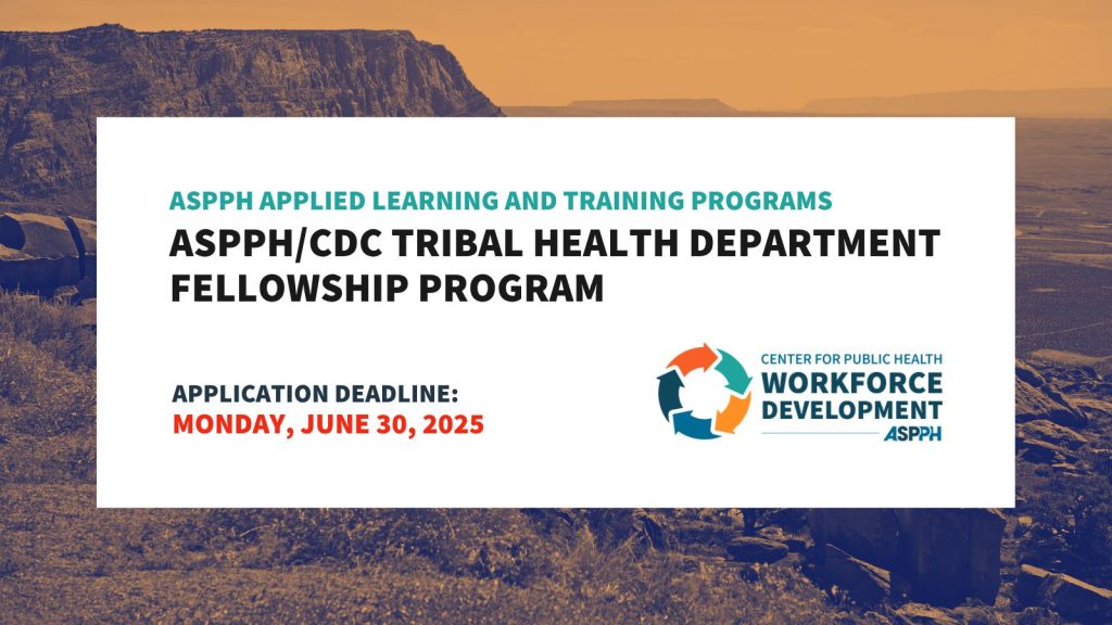 ASPPH CDC Tribal Health Dept Fellowship Program
