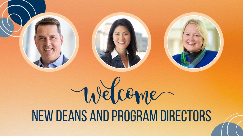 Three more new deans and directors to welcome copy 2