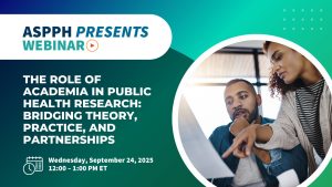 ASPPH Presents September 24 Webinar