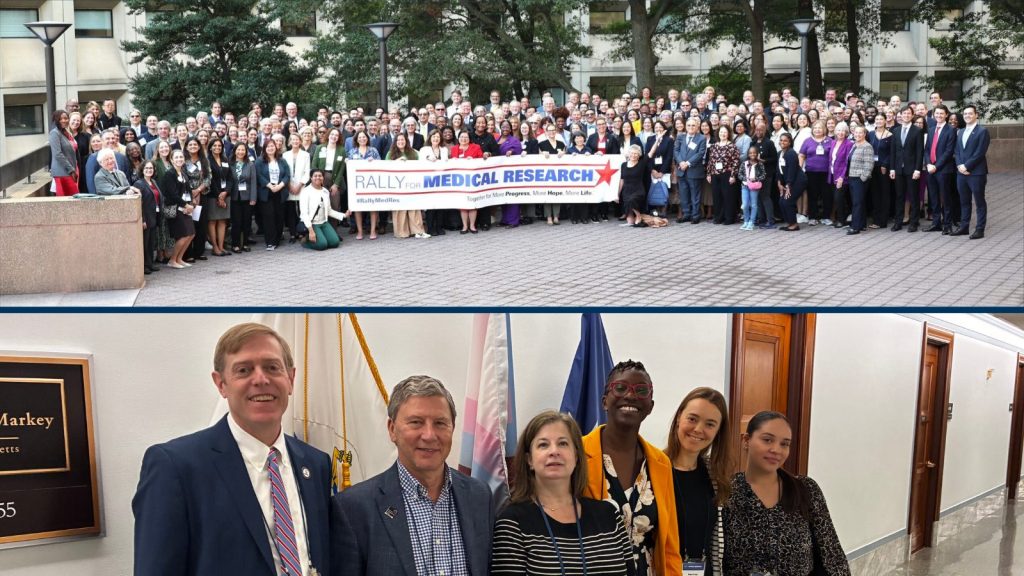 Successful Virtual Hill Day and Tim attended Rally for Medical Research