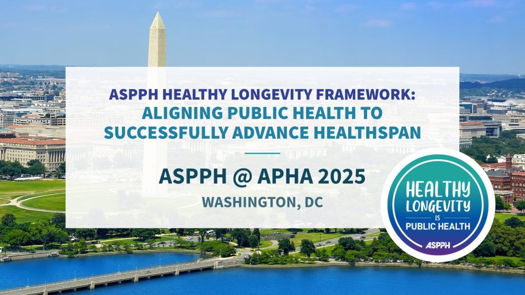 One-off article about Healthy Longevity Session at APHA (following week_ 1 about the misinfo session)