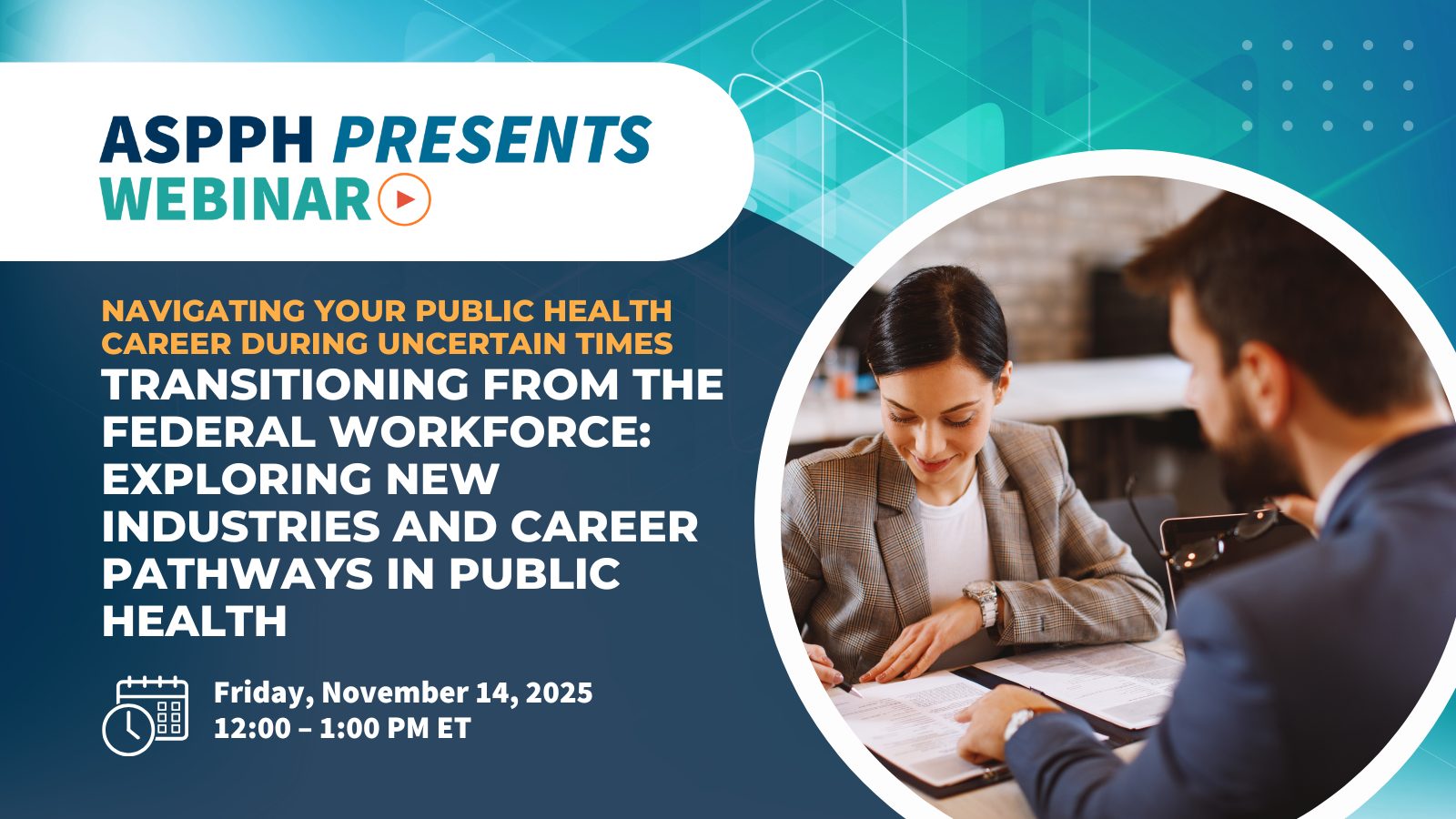 Nov 14 ASPPH Presents Webinar_ Transitioning from the Federal Workforce