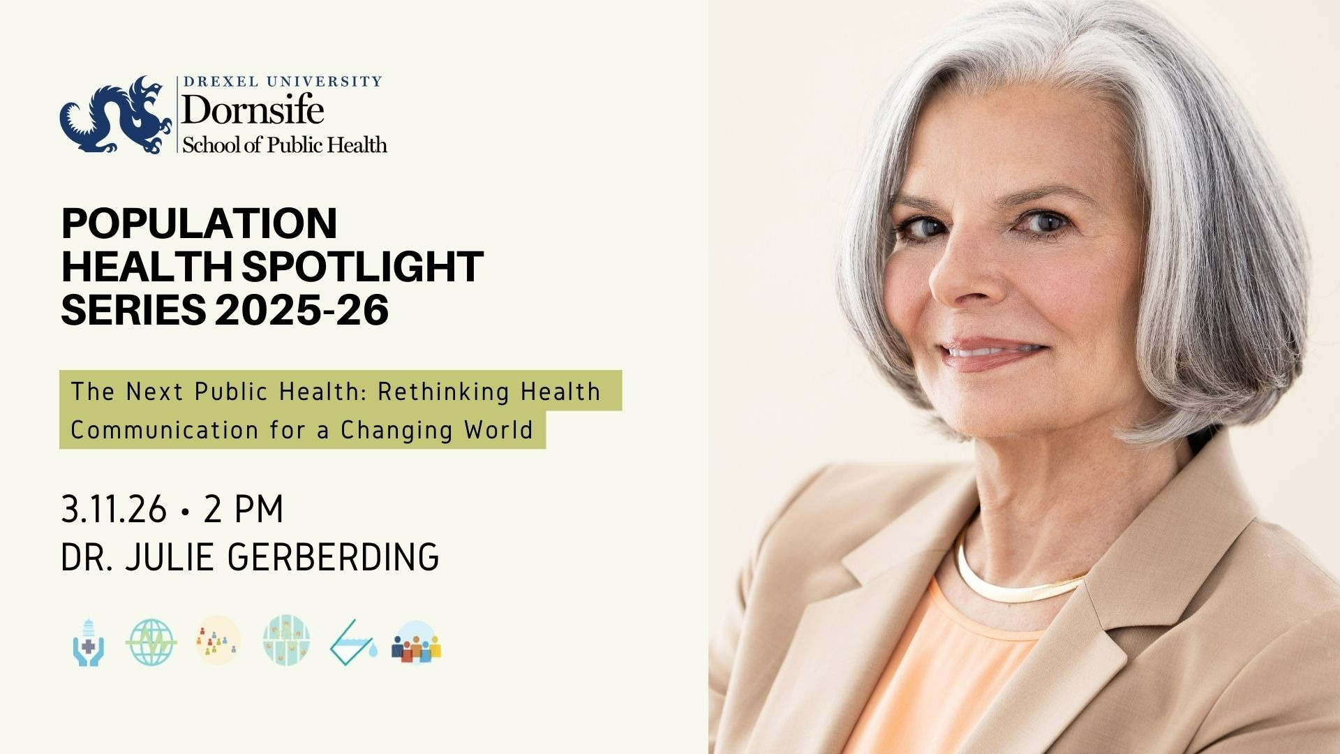 Population Health Spotlight Speaker Series: Rethinking Health Communication For a Changing World