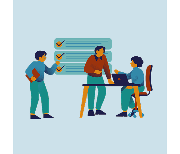 People collaborating