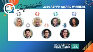 Annual Meeting Excellence and Riegelman Award Winners 2026 with headshots for each winner