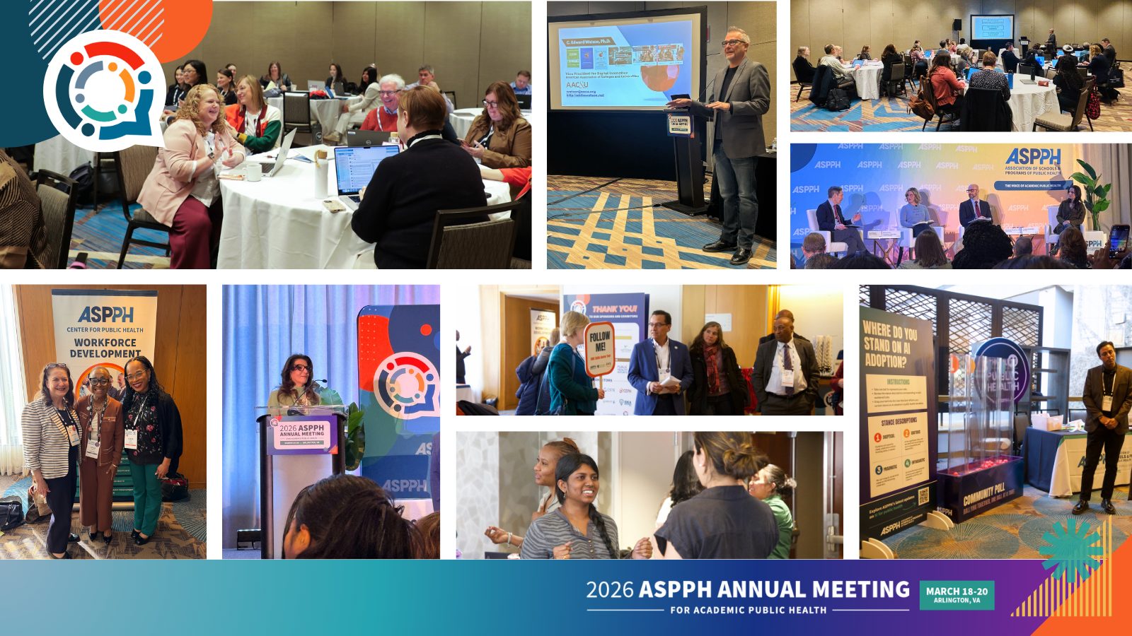 2026 ASPPH Annual Meeting Ends Today - Collage