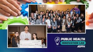 Congratulations to the 2026 Innovation Lab Award Winners with collage of images from the 2026 ASPPH Annual Meeting