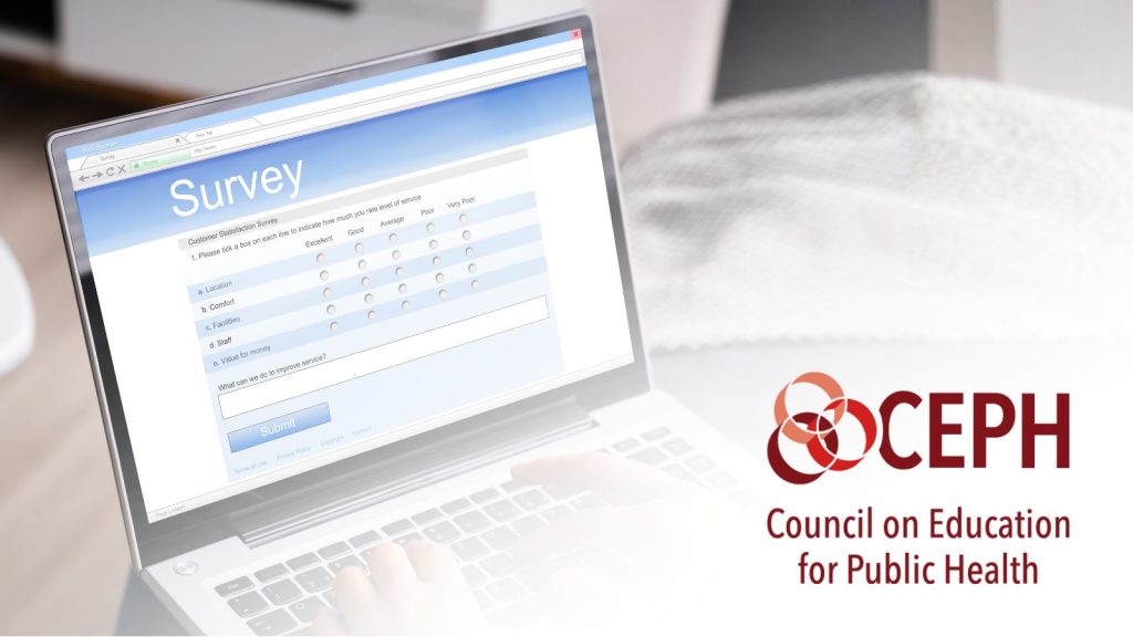 CEPH logo with laptop in the background