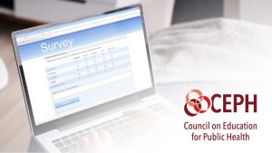 CEPH logo with laptop in the background