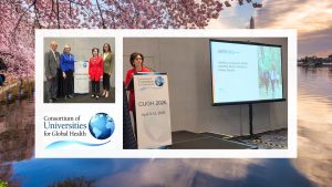 Collage of ASPPH members at the 2026 CUGH Conference