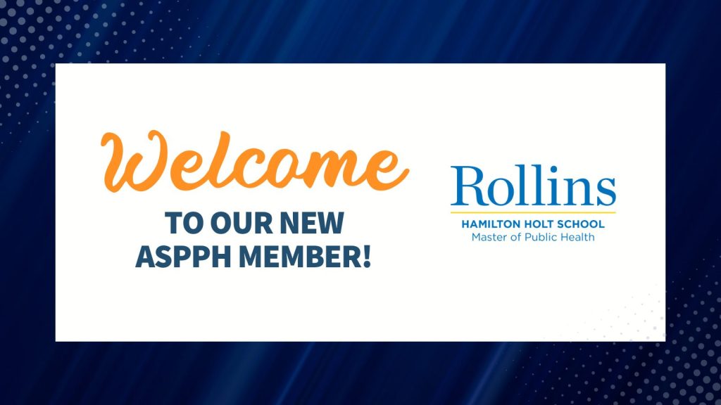 Welcome new member to ASPPH - Rollins College logo