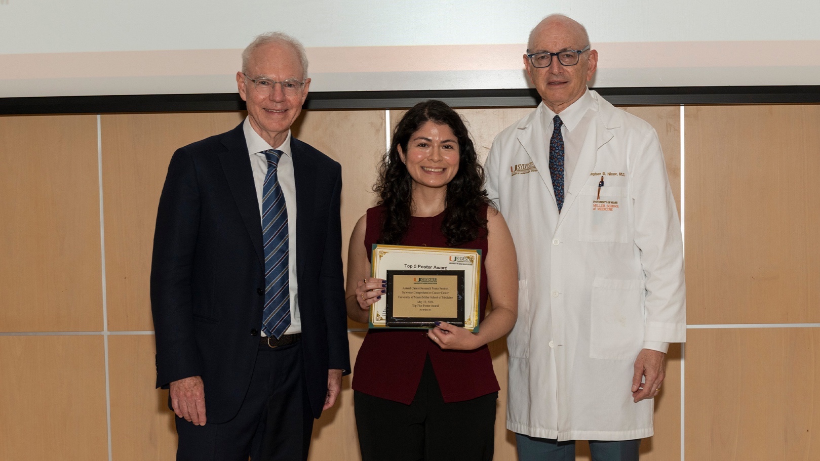 PhD Student Receives Top Five Poster Award at Sylvester Cancer Research Poster Session