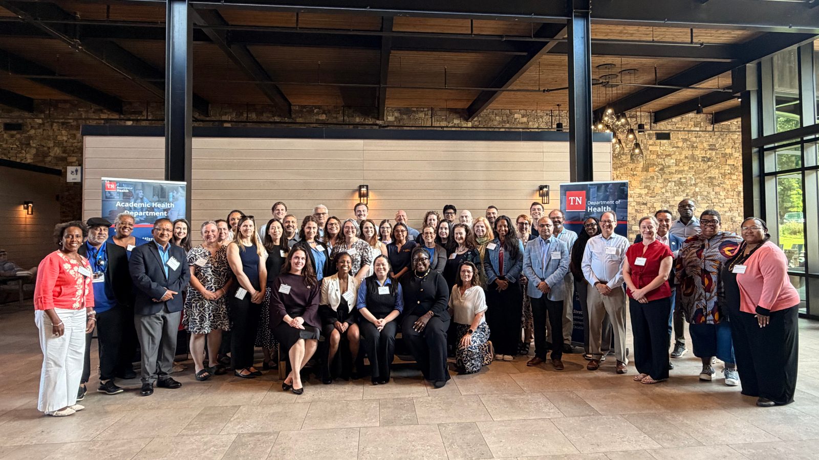 group photo from the Tennessee Department of Health's Academic Practice Linkages Symposium