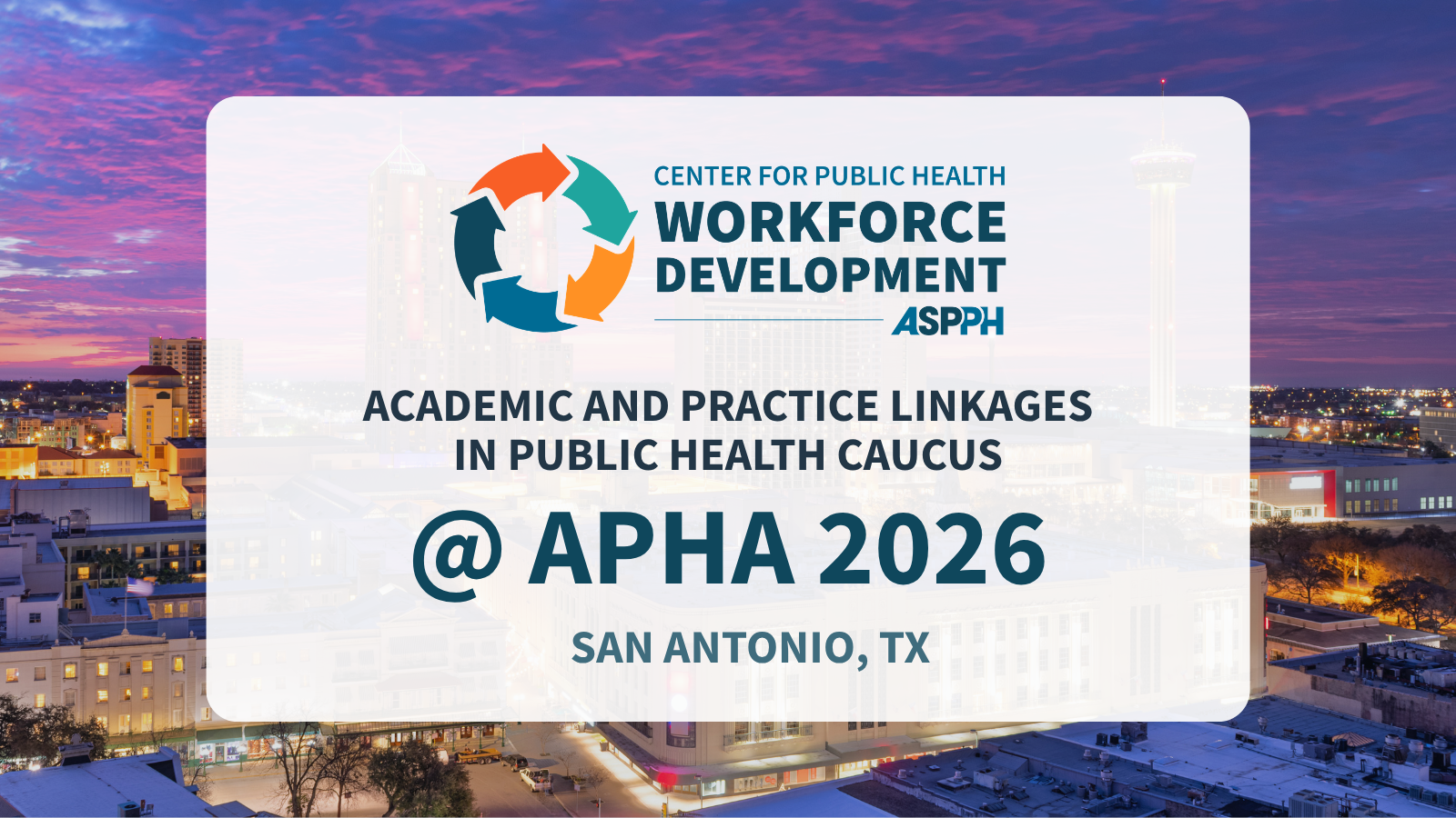 APLPH Caucus Sessions at APHA