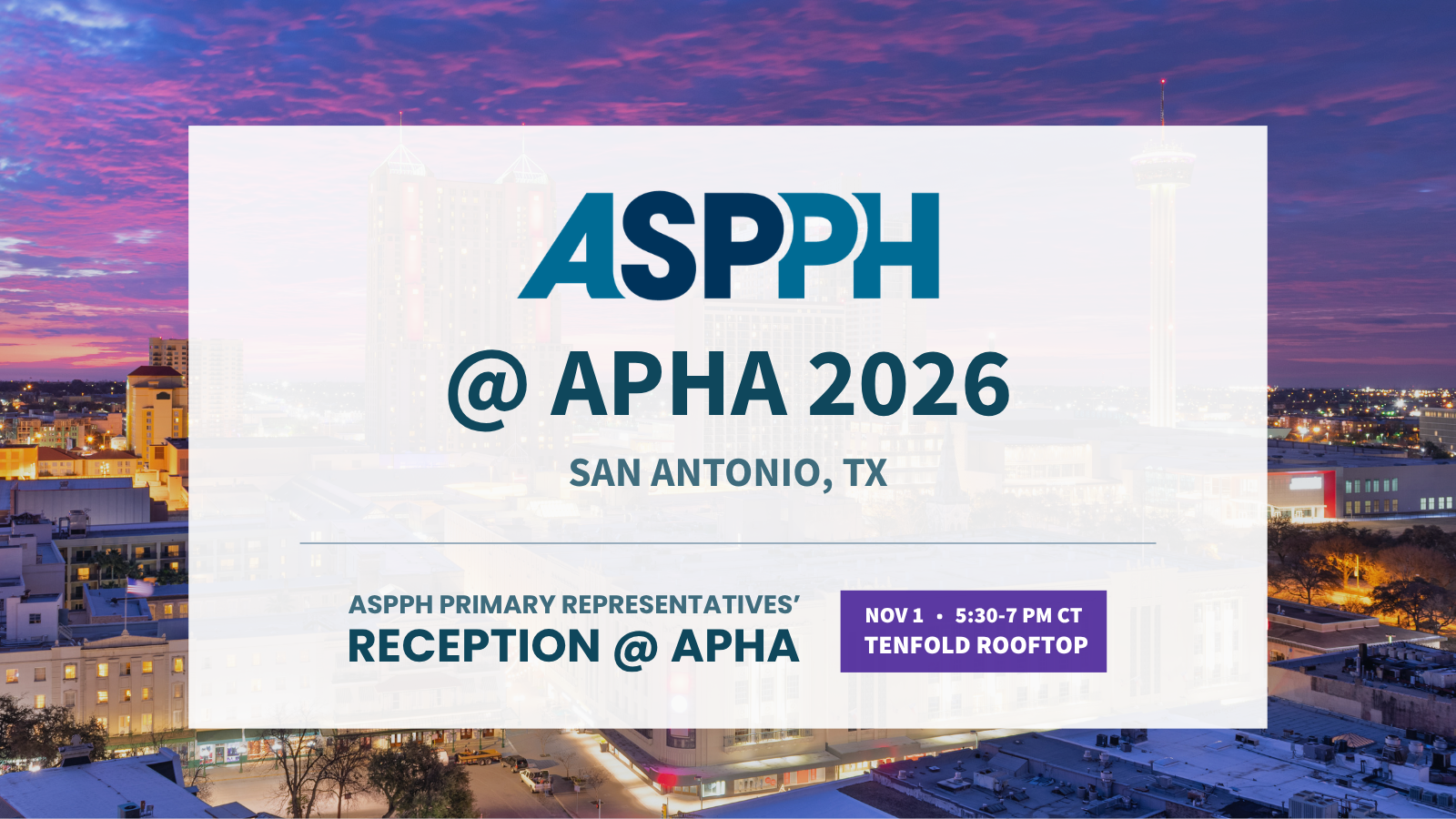 ASPPH @ APHA (inc. PR reception) copy
