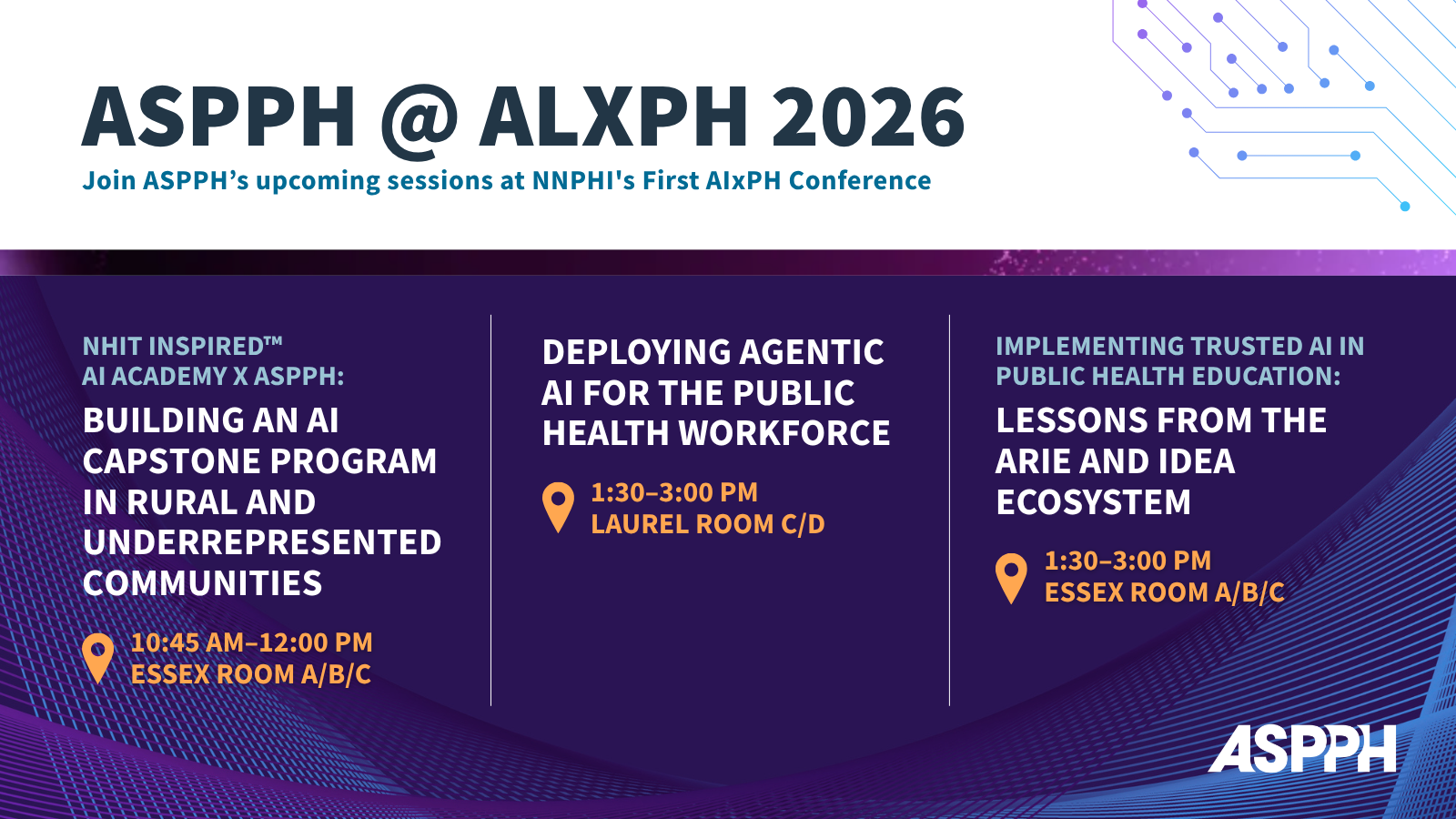 Upcoming NNPHI AIxPH Conference